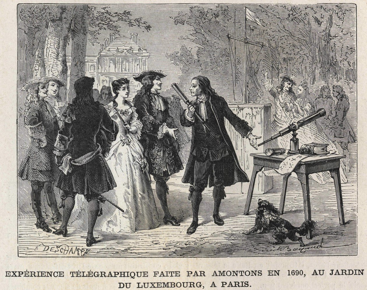Guillaume Amontons tarafından 1690