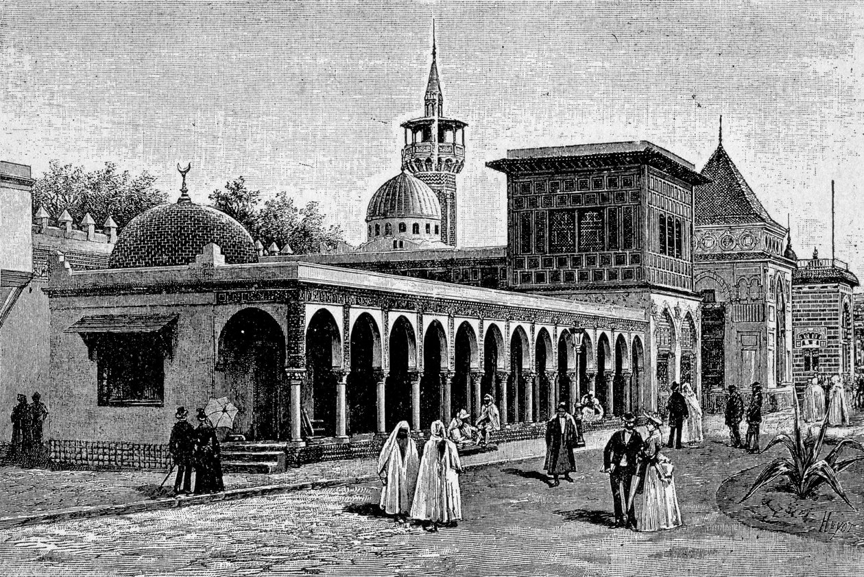 Cezayir sarayı, 1889 uluslararası sergisi sırasında Esplanade des Invalides
