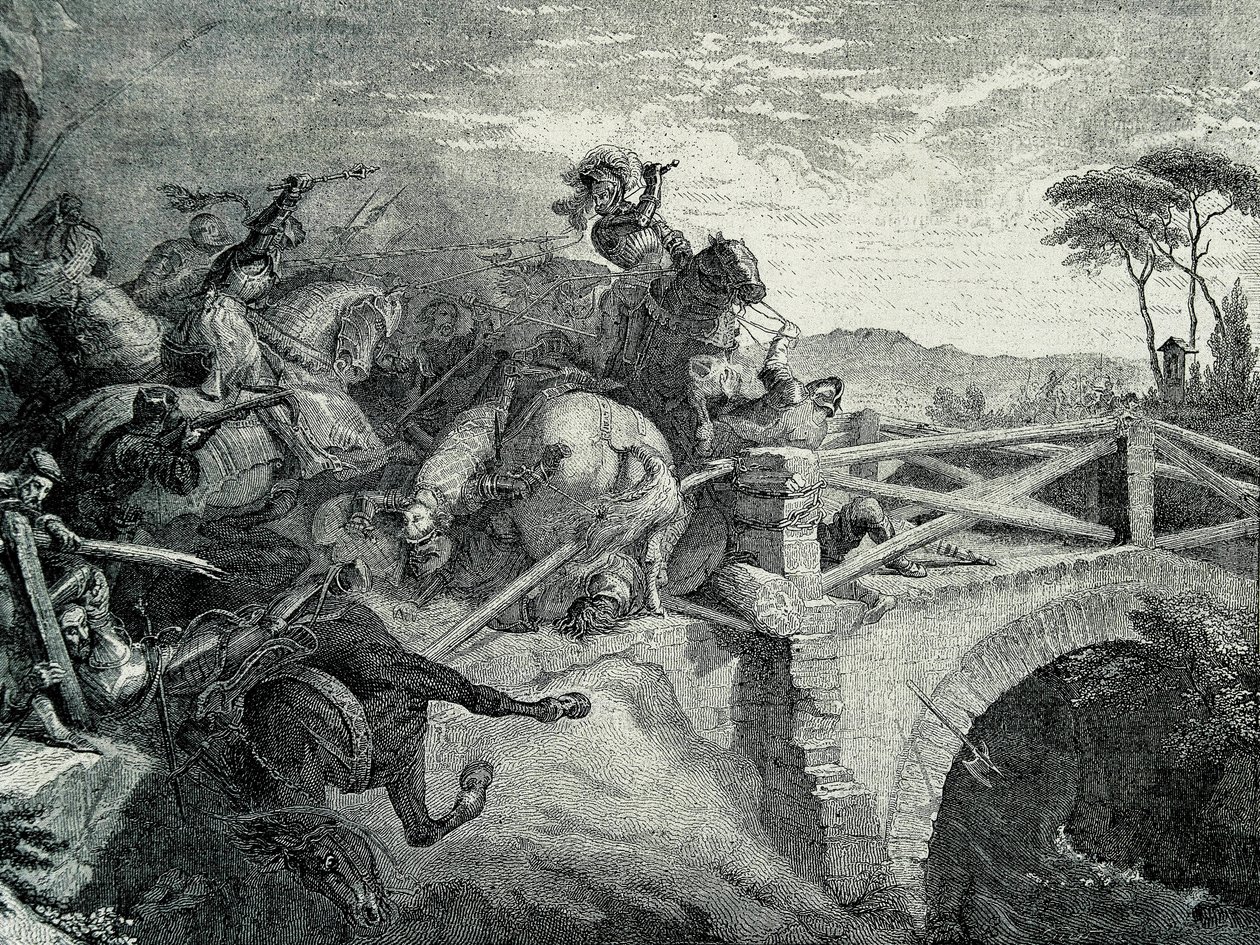 Üçüncü İtalyan Savaşı sırasında Fransızlar ve İspanyollar arasındaki Garigliano (Garellano) Savaşı, 29 Aralık 1503.: Gonzalo Fernandez De Cordoba, El Gran Capitan