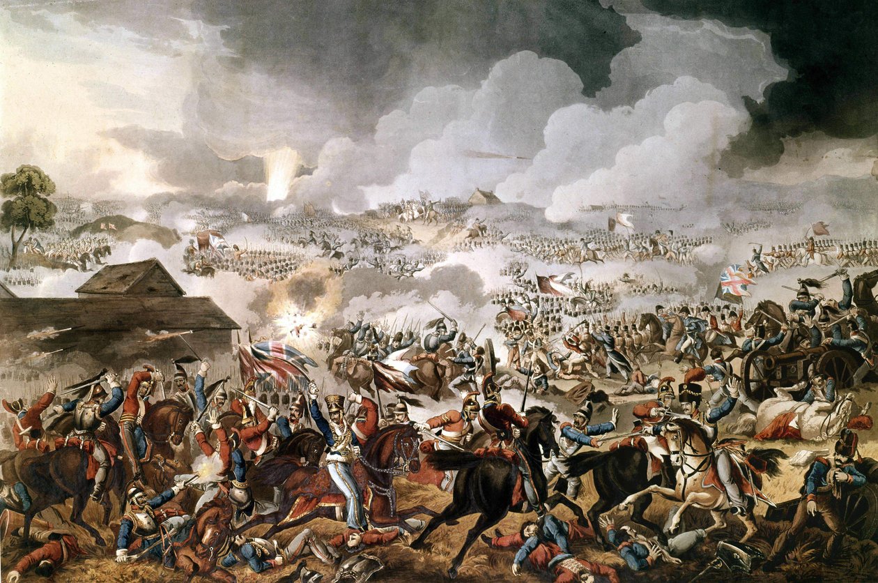 Wellington Dükü (1769 - 1852) tarafından komuta edilen İngiliz ordusu, 18/06/1815 tarihinde I. Napolyon