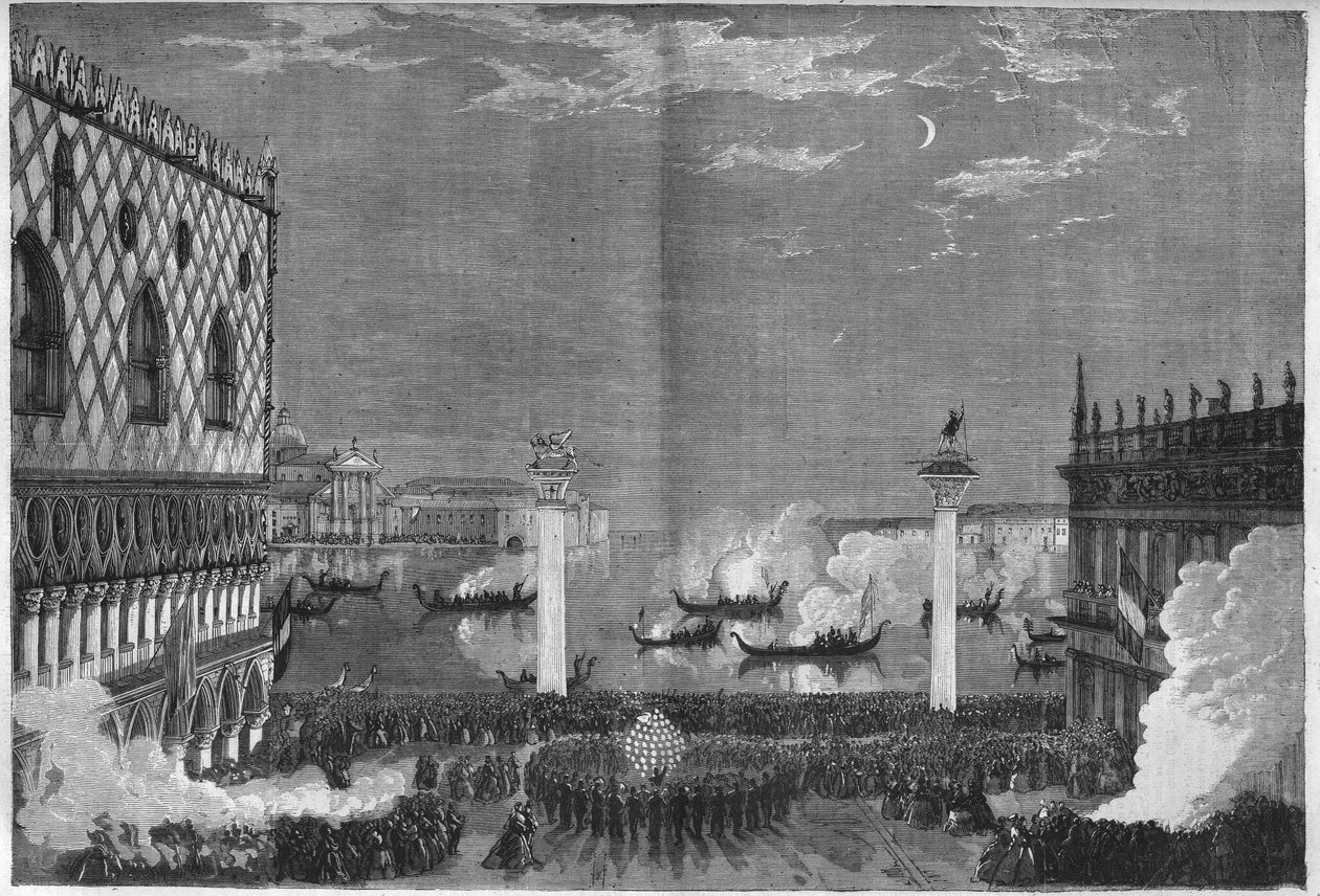 Venedik Karnavalı: piazzetta