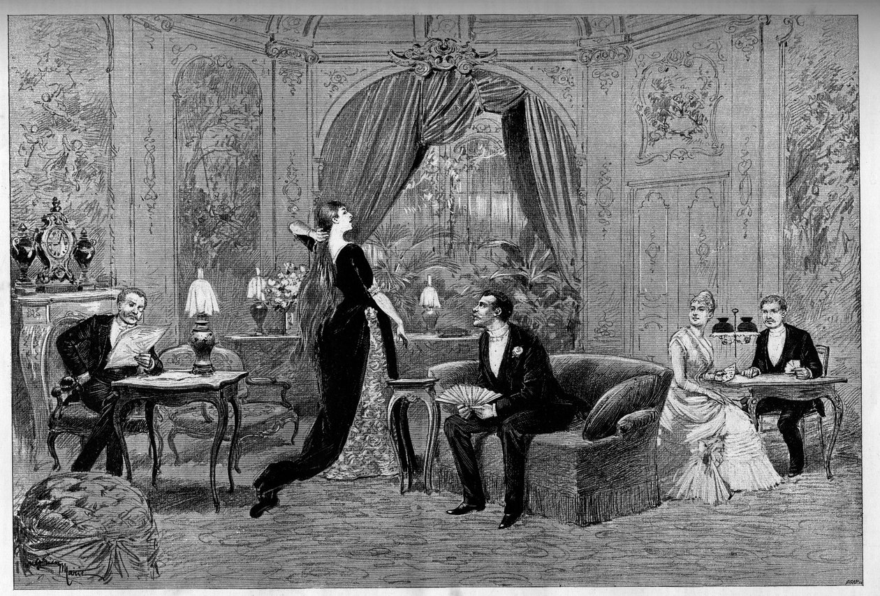 Riverolles Kontu, Francine, Stanislas de Grandredon, Therese Smith ve Henri de Simeux, Alexandre Dumas