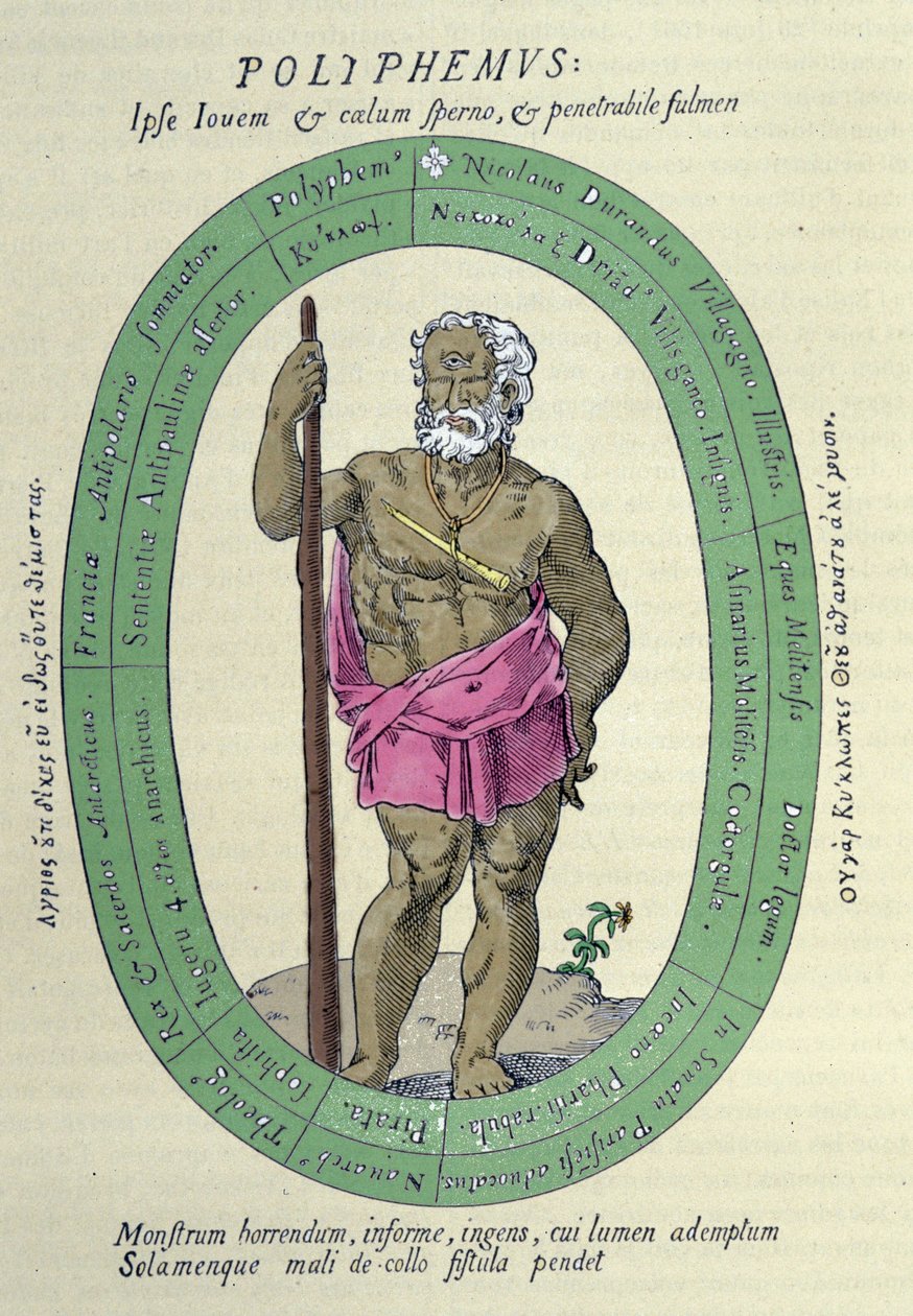 Cyclops Polyphemus (Polyphemus), Nicolas Durand de Villegagnon