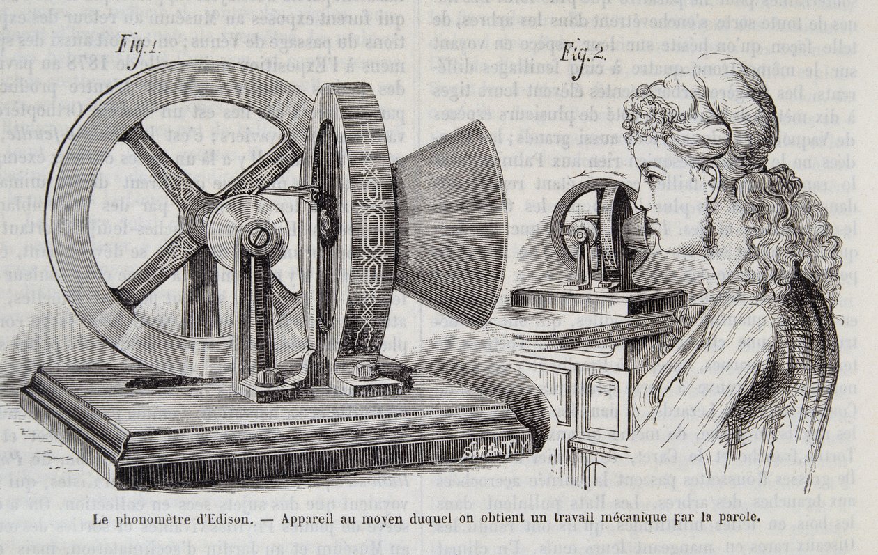 Edison fonometresi - “Doğa” 1878