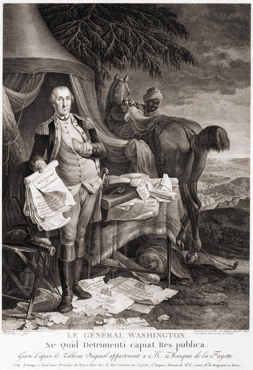 General Washington (1732 - 1799), Marquis de la Fayette