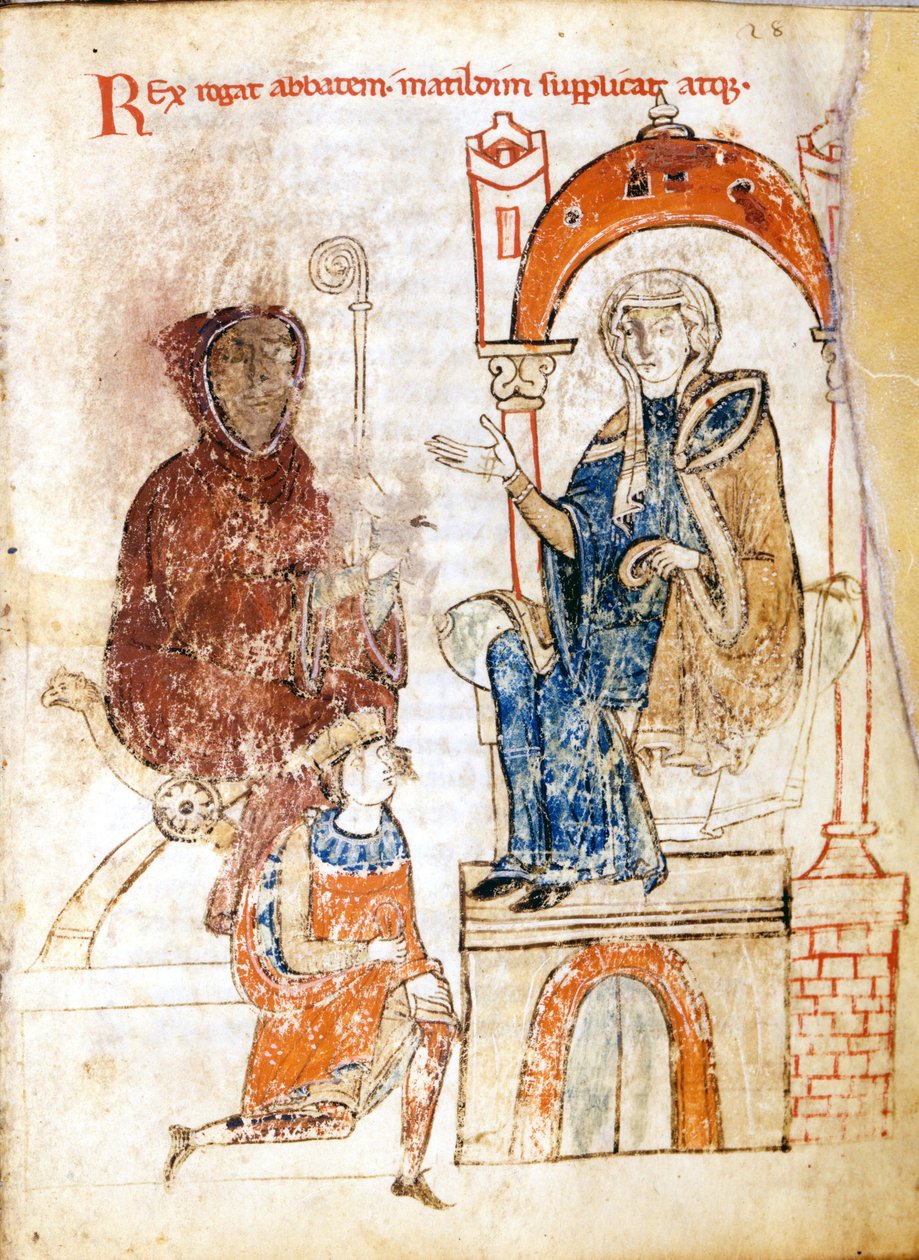 Cermen İmparatoru IV. Henri (1050 - 1106), Toskana Kontesi Mathilda