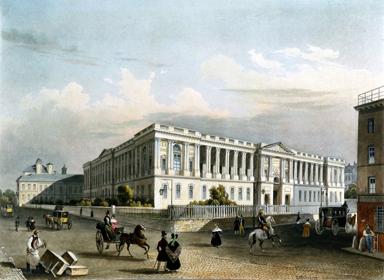 1840 civarında Louvre by Unknown artist