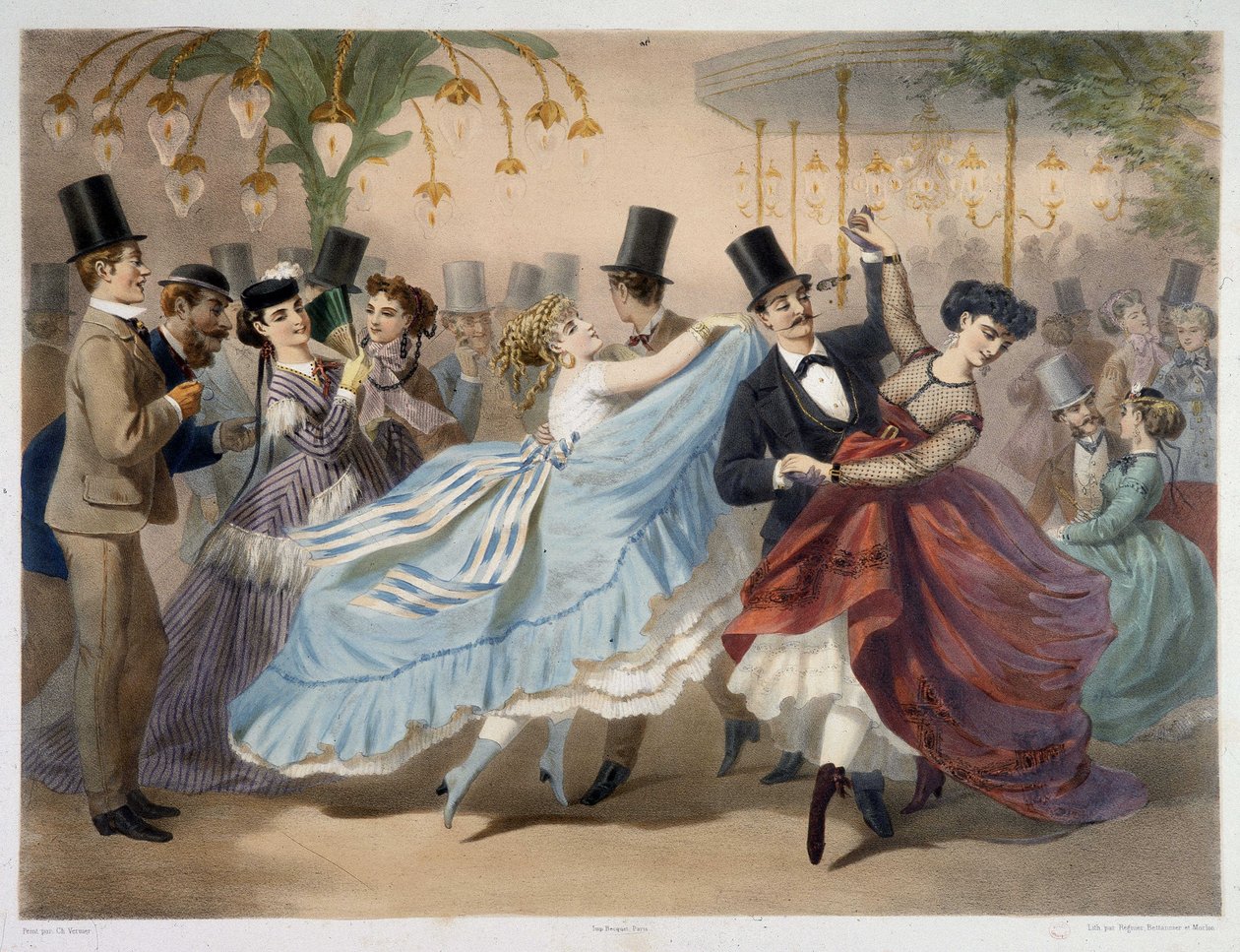 Mabille Balosu, 1860 dolaylarında by Unknown artist