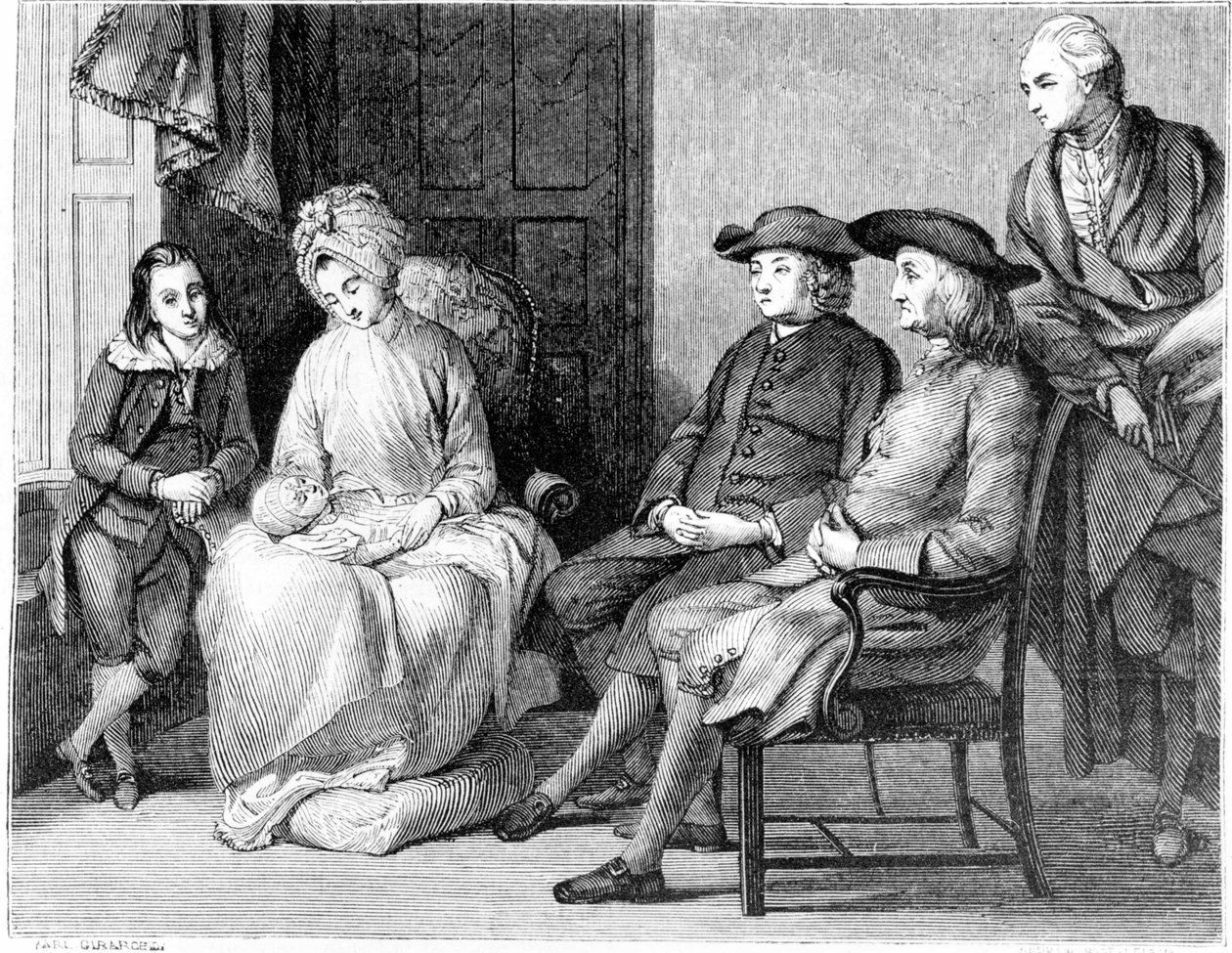 18. yüzyılda Quaker