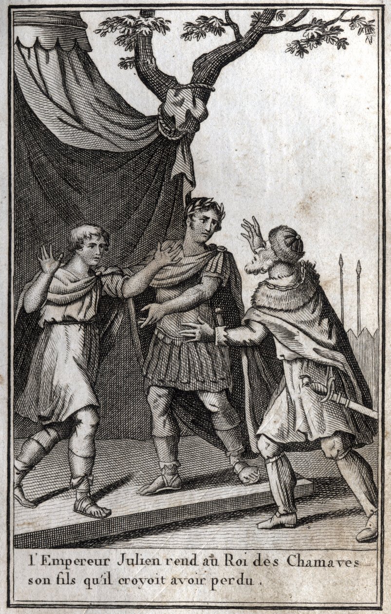 Roma İmparatoru Julian (Flavius Claudius Julianus, Mürted Julian, Filozof Julian, Julian II) (332-363), kaybettiğini düşündüğü oğlunu Chamave