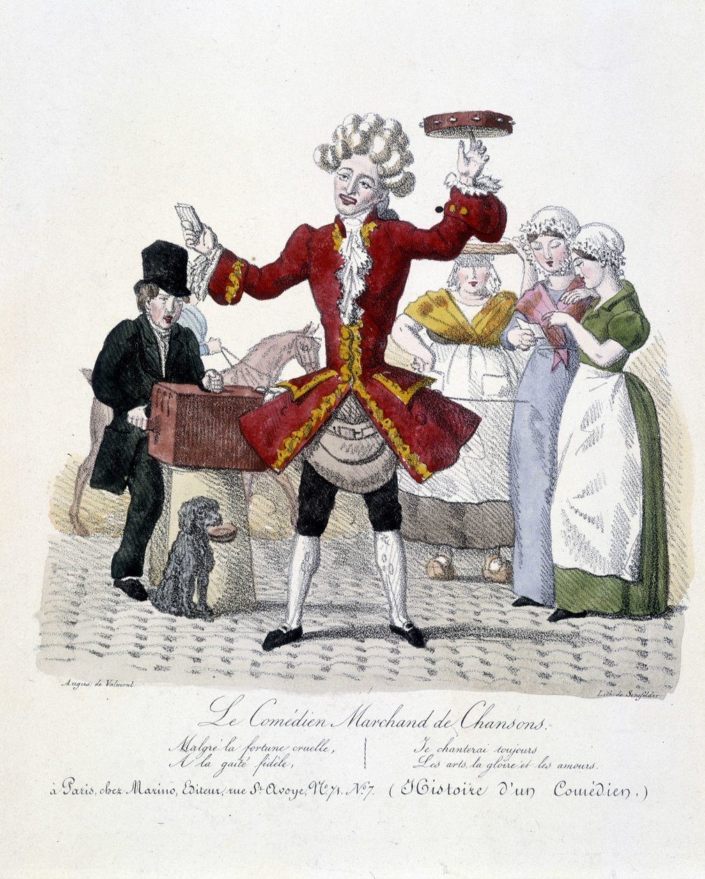 Şarkı Tüccar Komedyeni, c. 1820 by Unknown artist