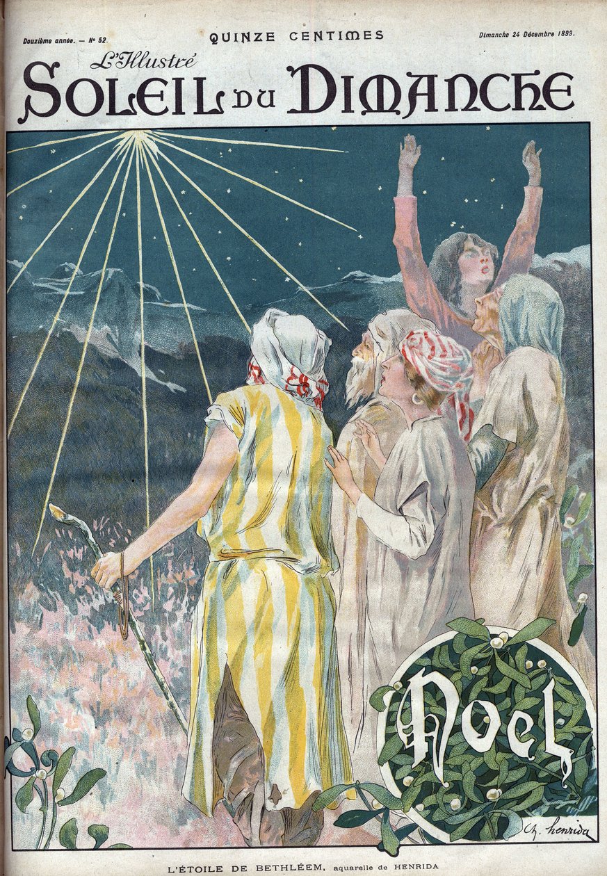 Beytüllahim Yıldızı. 26 Aralık “Pazar Güneşi”nde gravür by Unknown artist