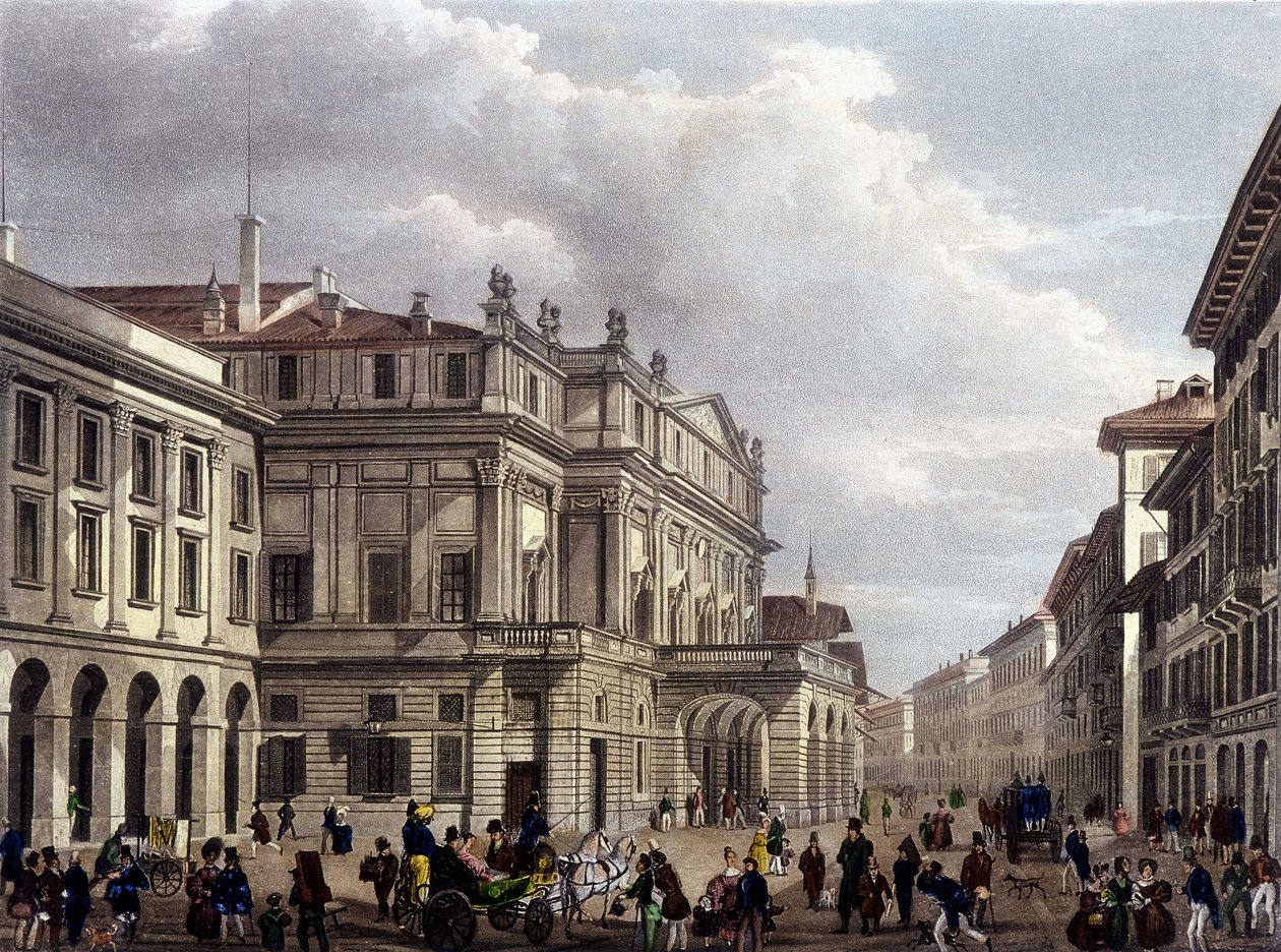 19. yüzyılın başında Milano