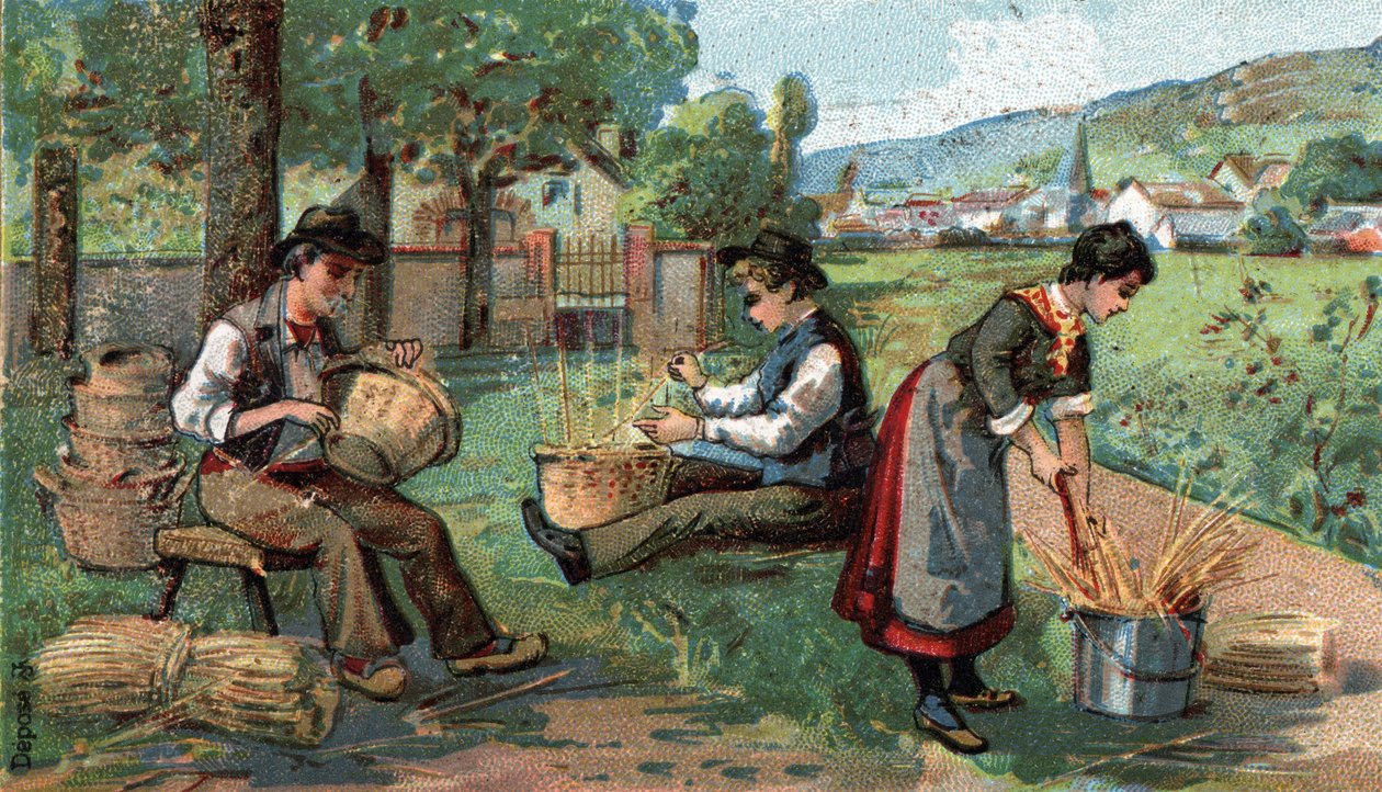 Vannier. 19. yüzyılın sonlarında kromolitografi by Unknown artist