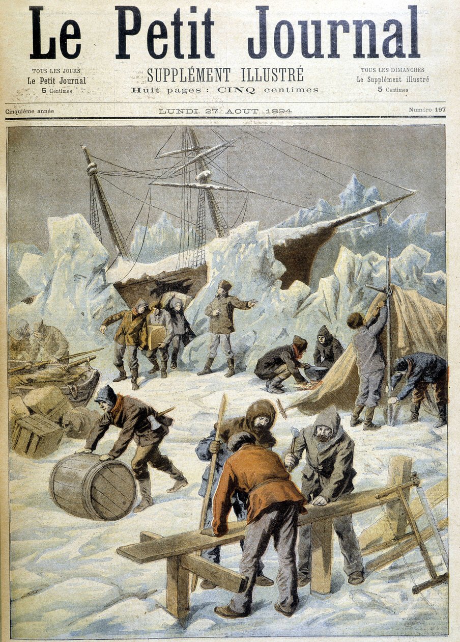 The Wellman Polar Expedition: Buzda Kamp, “” The Petity Journal””, 27/08/1894 by Unknown artist