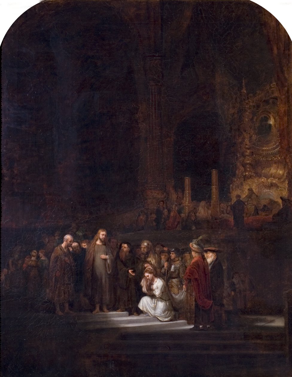 Zina Edilen Kadın (Rembrandt