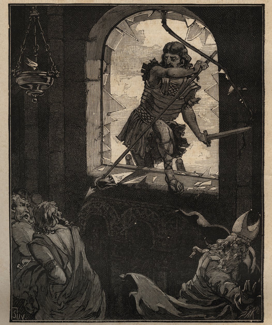 Cam sanatı: boyalı vitray pencereler. Theodoric