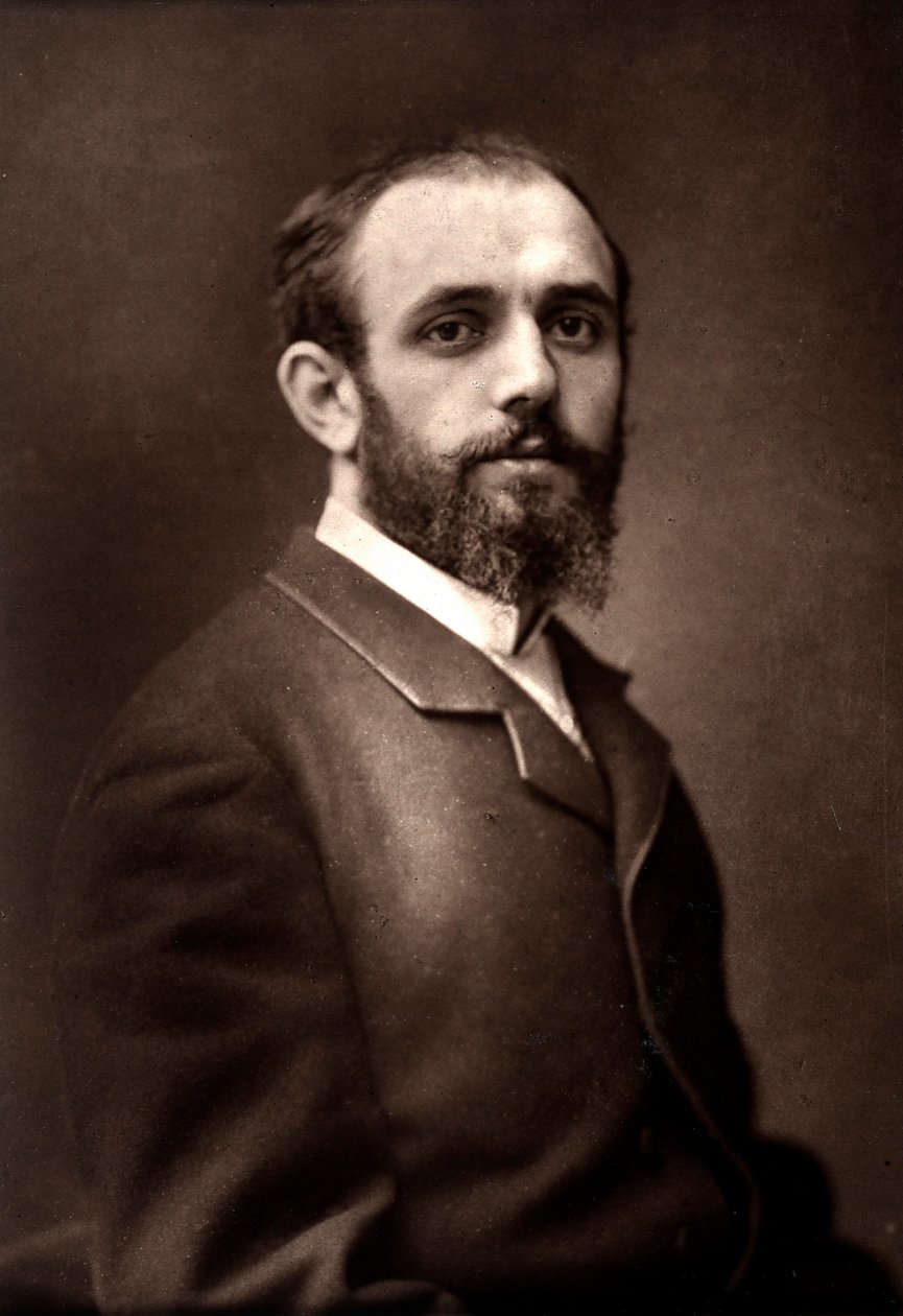 Sanatçı Norbert Goeneutte, 1881 Paris Salonu vesilesiyle çekilmiş. by Unknown