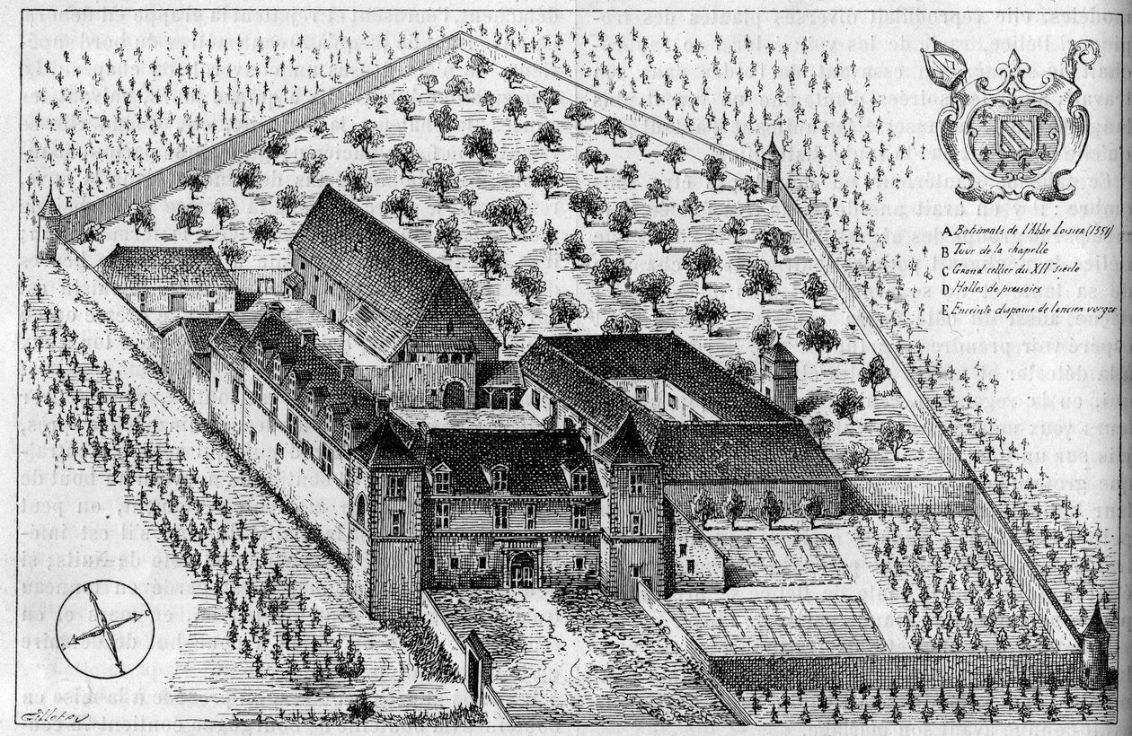 Clos de Vougeot binaları (Cote d
