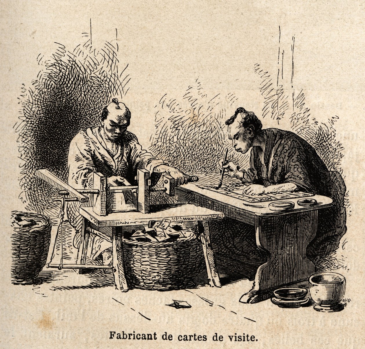 Kartvizit üreticisi. Edouard Charton başkanlığında yayınlanan “Le tour du monde, nouveau dergi des voyages” da İsviçre Konfederasyonu bakanı Aime Humbert tarafından 1863-1864