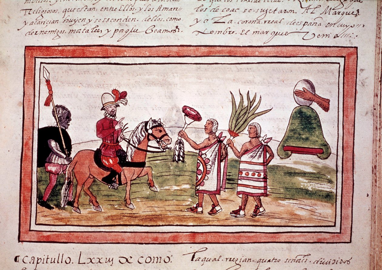 İspanyol fatihi Hernando Cortes (Hernan veya Fernando Cortes veya Cortez) tarafından Meksika