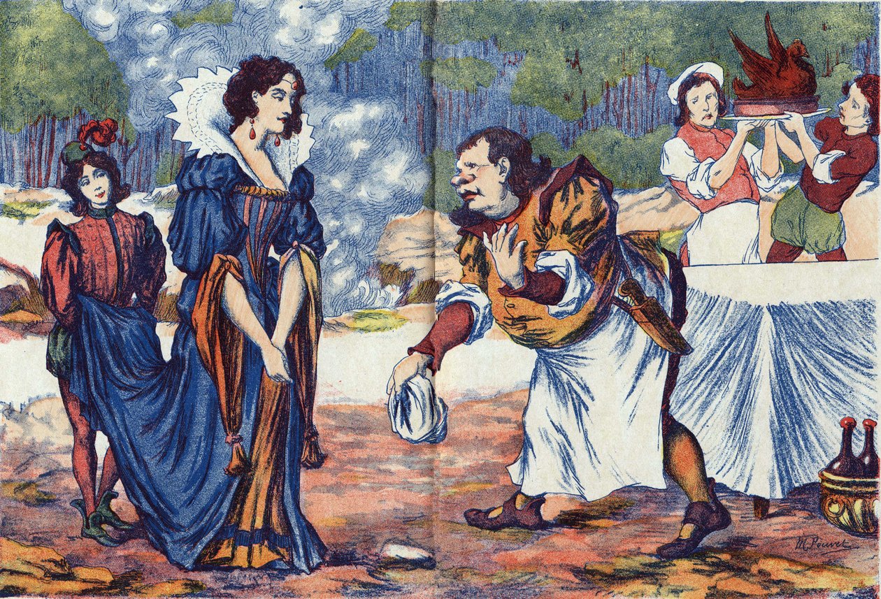 Aşçı, prensese Riquet
