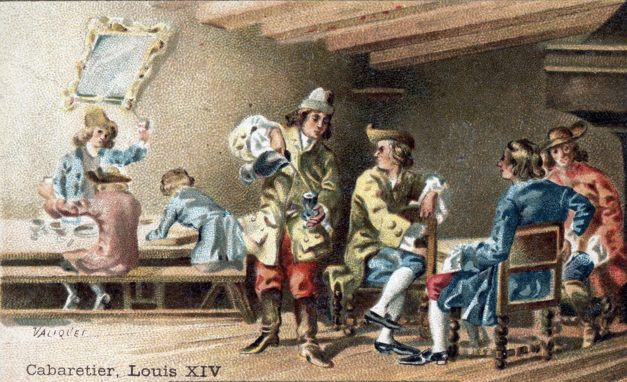 18. yüzyılın başında kabare sanatı. by Unknown artist