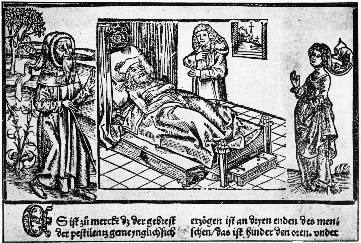 Pestifere yatağındaki doktor, Jérôme Brunschwig, Strasbourg