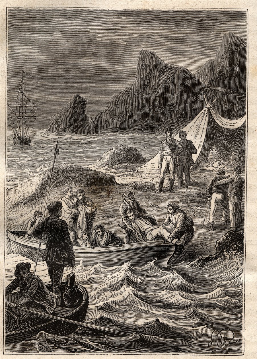 Nicolas Baudin (1754-1803) tarafından güney topraklarına sefer (1800-1803): İskorbüt hastaları Macera Körfezi