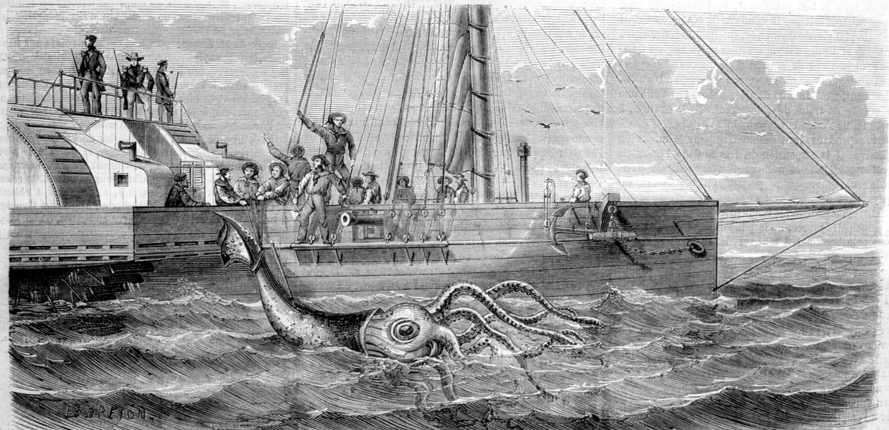 Fransız korvet Alecton tarafından 1861