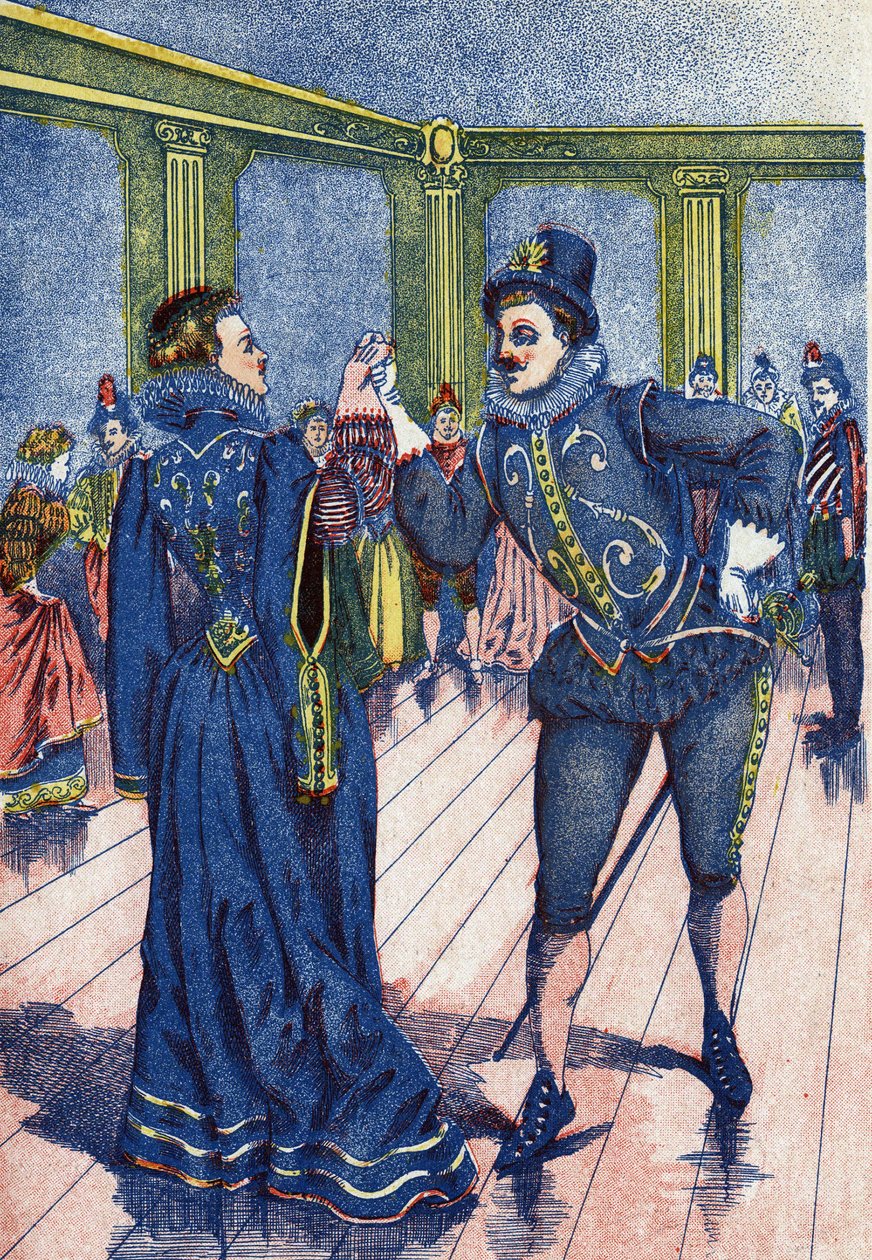 Kralın oğlu Külkedisi dansı yapar. Fransız yazar Charles Perrault