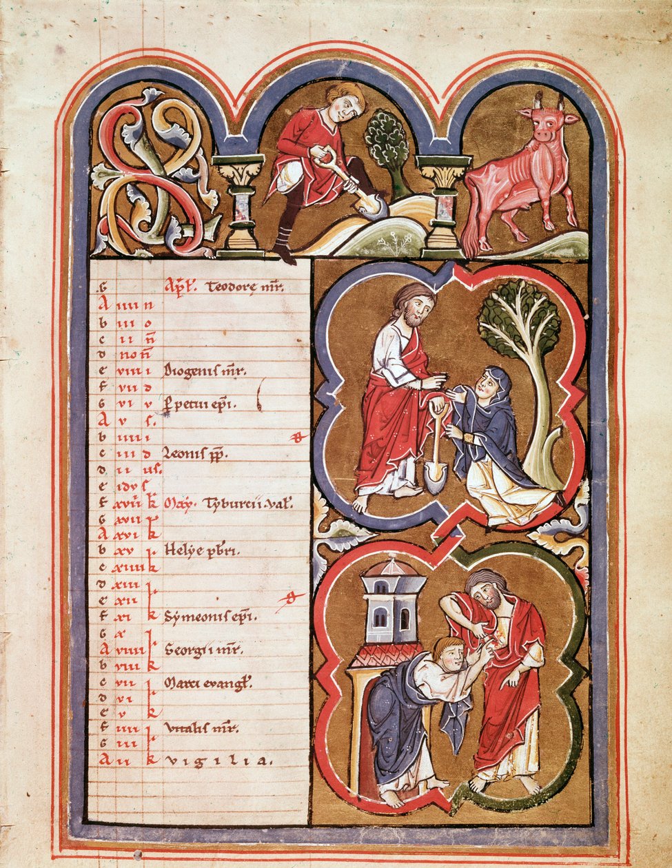 Nisan ayı, Noli me tangere, l