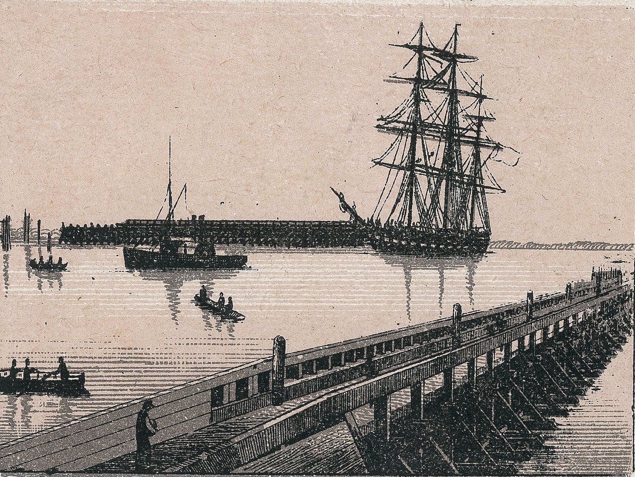 Calais şehrinin limanı “” Dünya 168 görüş gösteriyor”” Tarihsiz (19. yüzyılın sonları) by Unknown artist