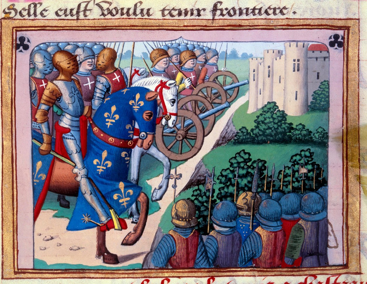 Charles VII tarafından yaptırılan Chateau Gaillard