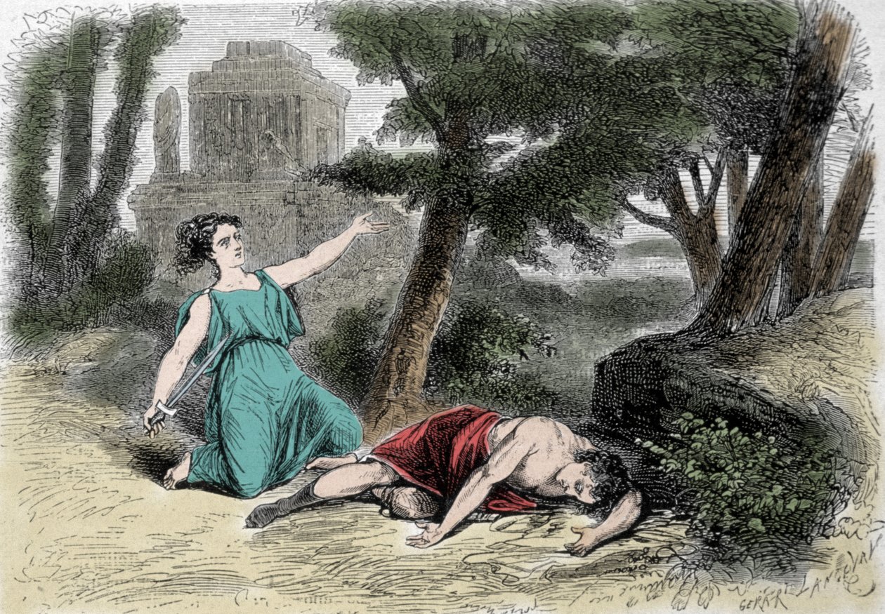 Murier altında Pyramus