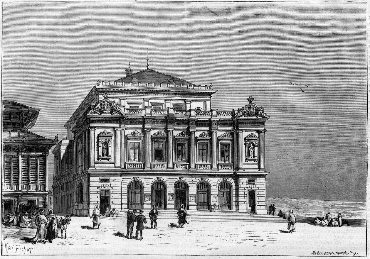 1877 ve 1883 yılları arasında mimar Paul Jean Gion (1838-1904) tarafından inşa edilen Cezayir