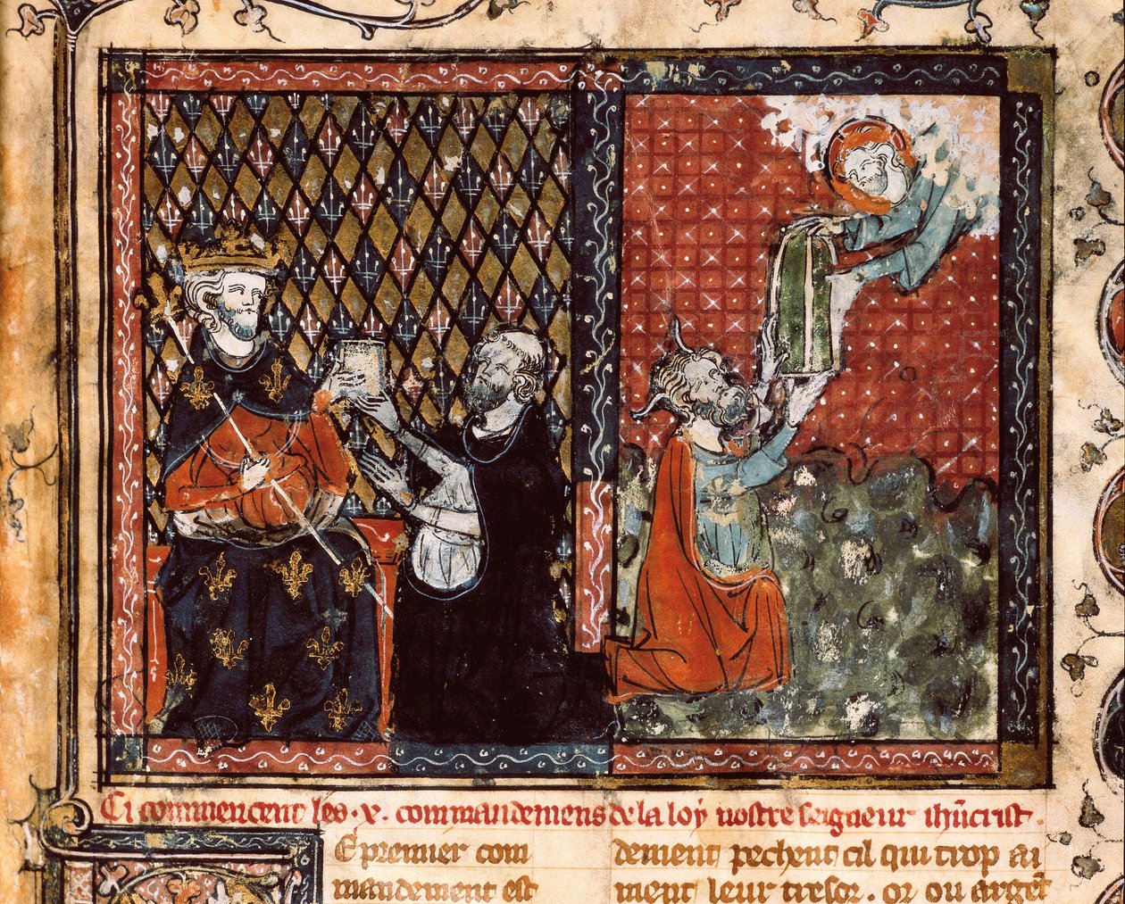Çevirmen keşiş kitabını Fransa Kralı III. Philip