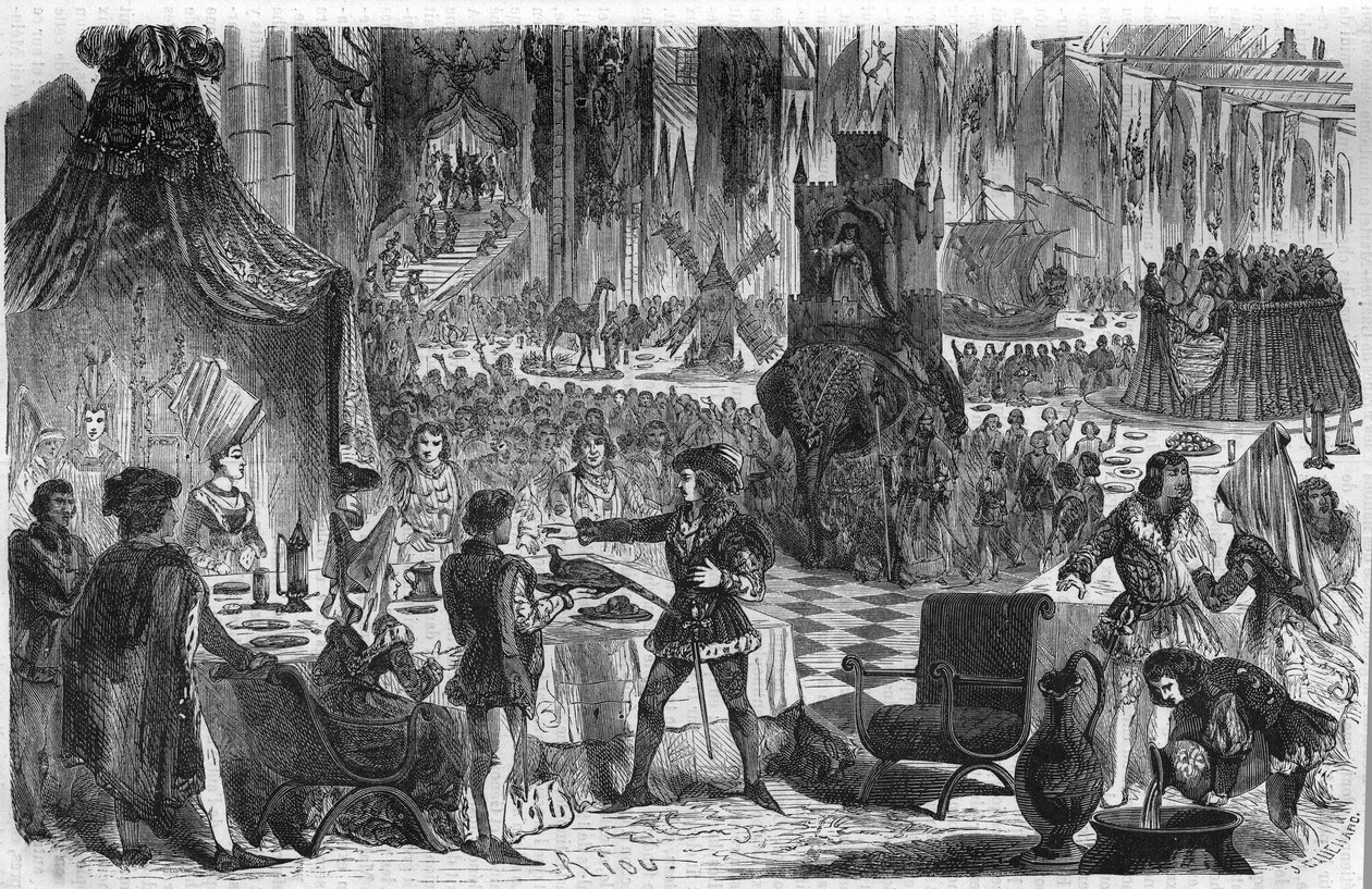 Sülün dileği. Philip III Le Bon, Burgonya Dükü (1396-1467), 17 Şubat 1454