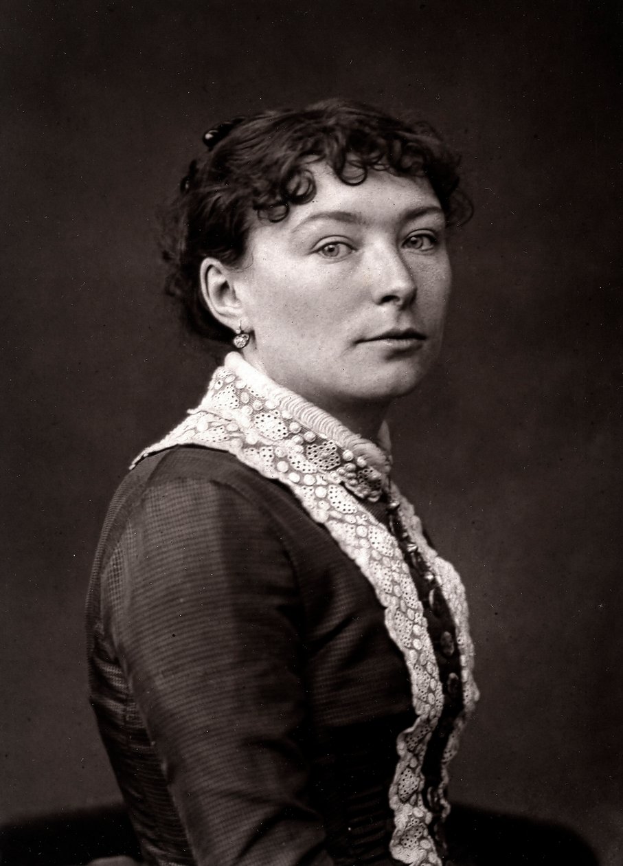 Kadın sanatçı Virginie-Elodie Demont-Breton, 1883