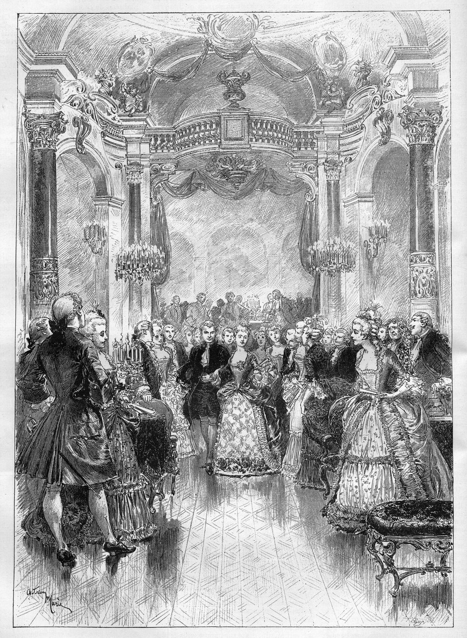 Tiyatro: “” Manon””, Henri (Henry) Meilhac (1831-1897) ve Philippe Gille (1831-1901) tarafından Jules Massenet (1842-1912) tarafından Opera Comique
