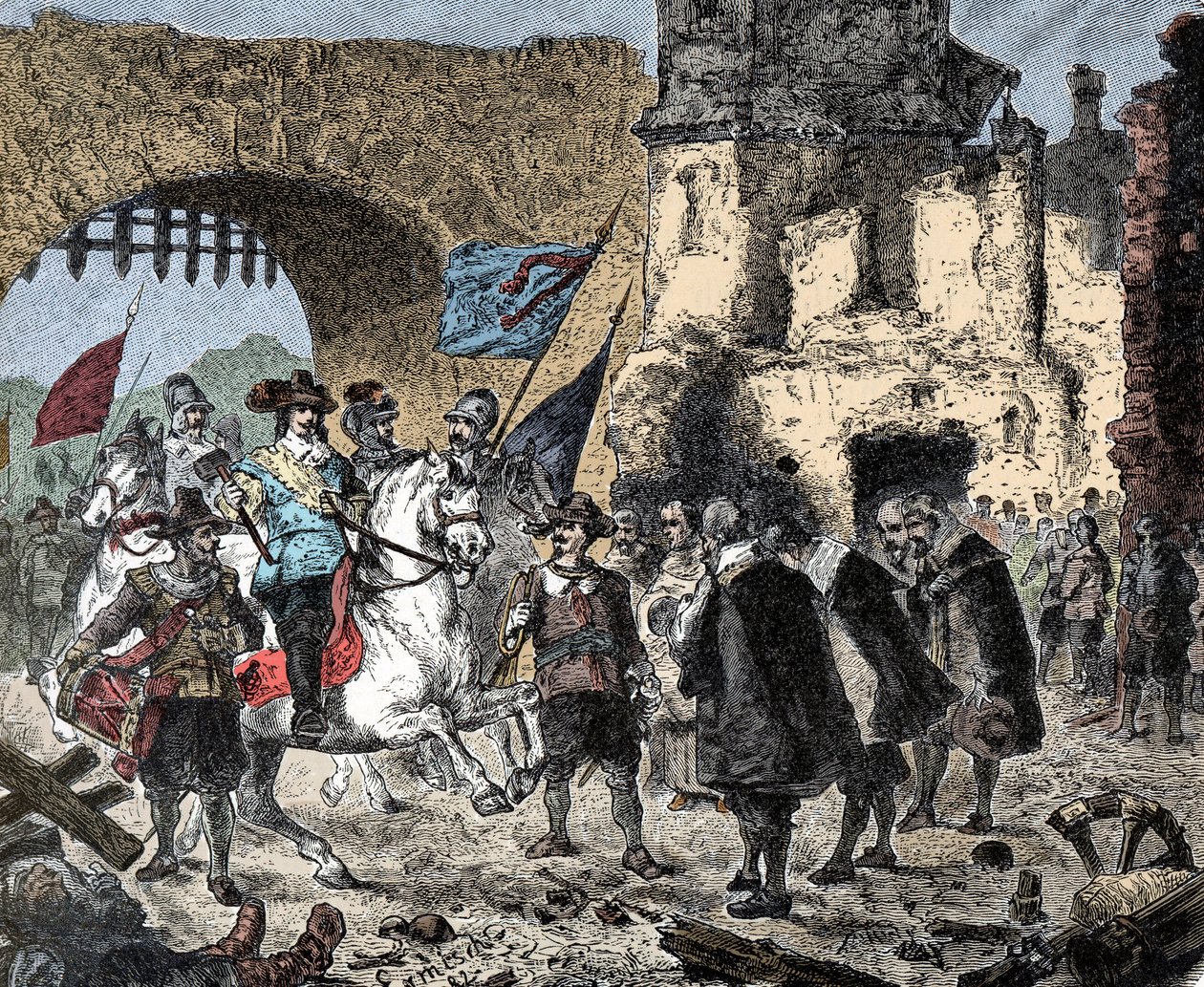 Otuz yaşında: Saksonya Weimarlı General Bernard (Saksonya-Weimar) (1604-1639) arasında Breisach