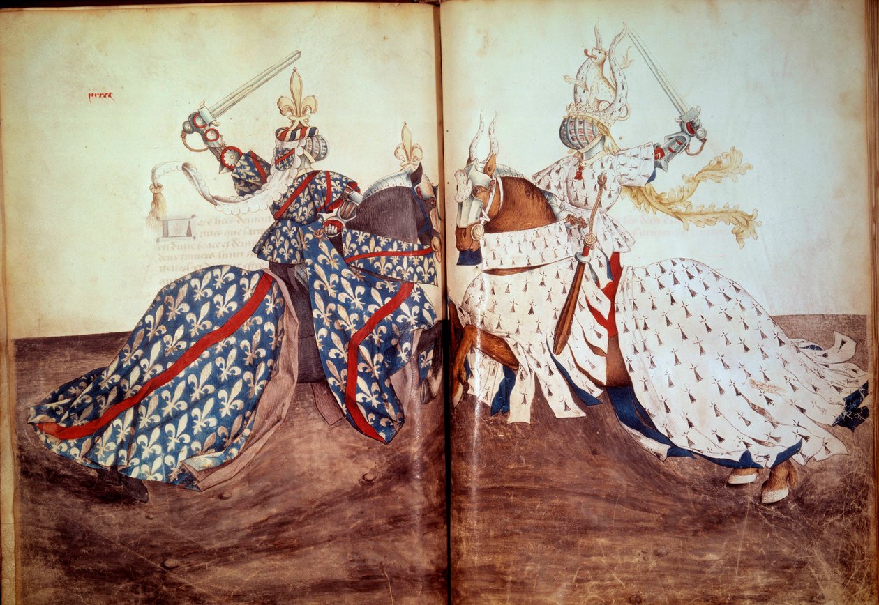 Turnuva: Çağıran lord ve davalı lordun oyunu (Brittany Dükü ve Bourbon Dükü