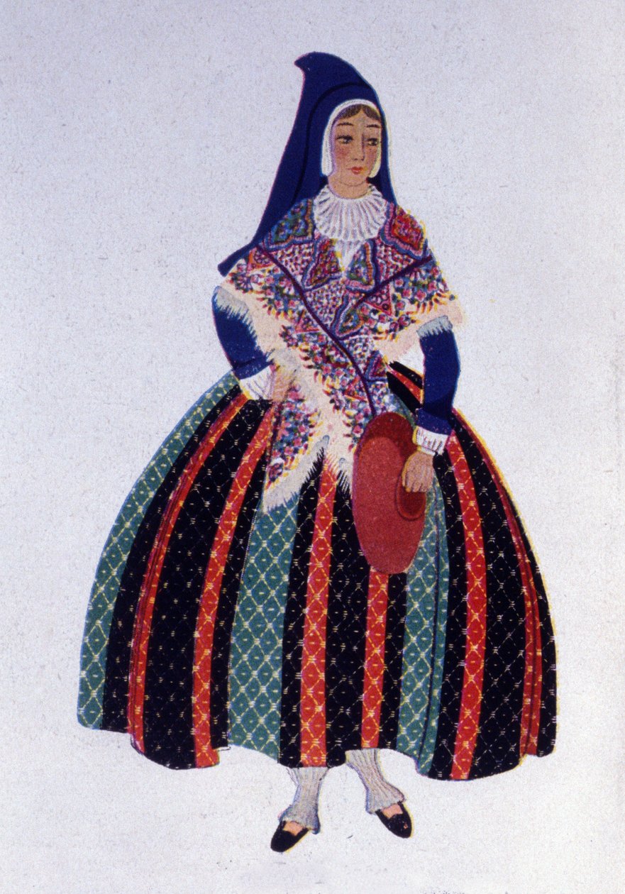 Geleneksel Ayı Kızlık Kostümü by Unknown artist