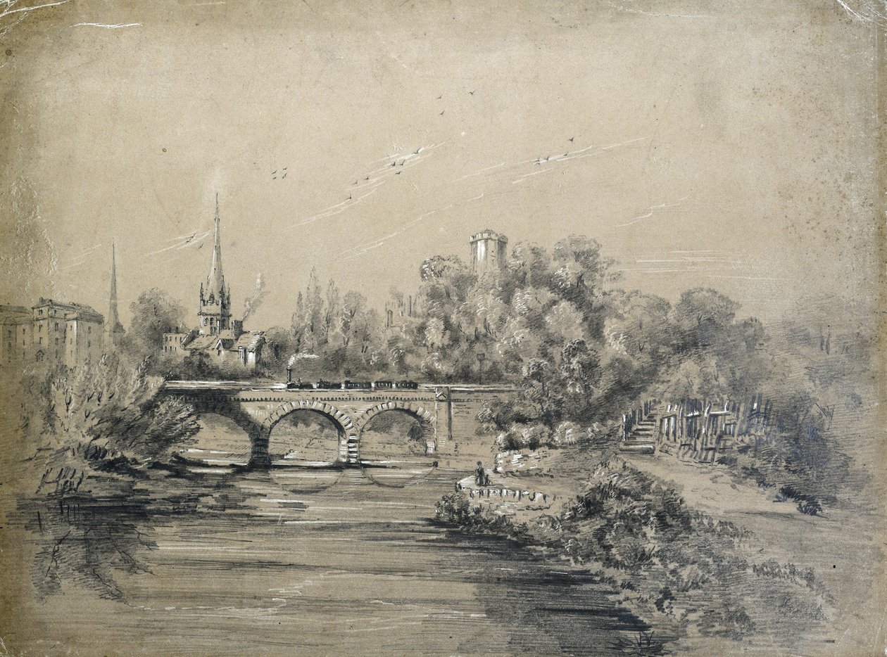 Tren Geçiş Köprüsü by Unknown artist