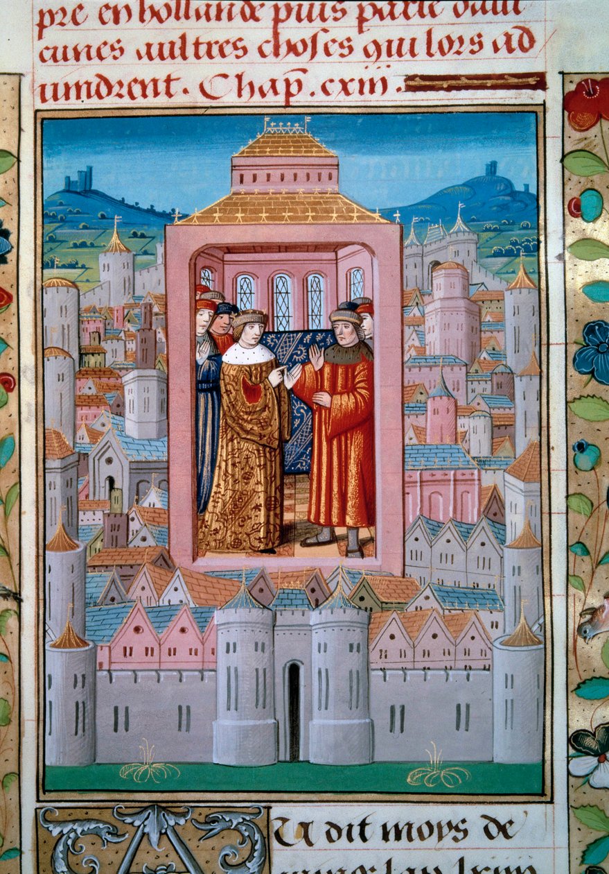 5/10/1465 tarihinde Kral Louis XI ve Charles de Charolais (daha sonra Temeraire Charles, soyluların isyanını veya Kamu Yararı Ligi