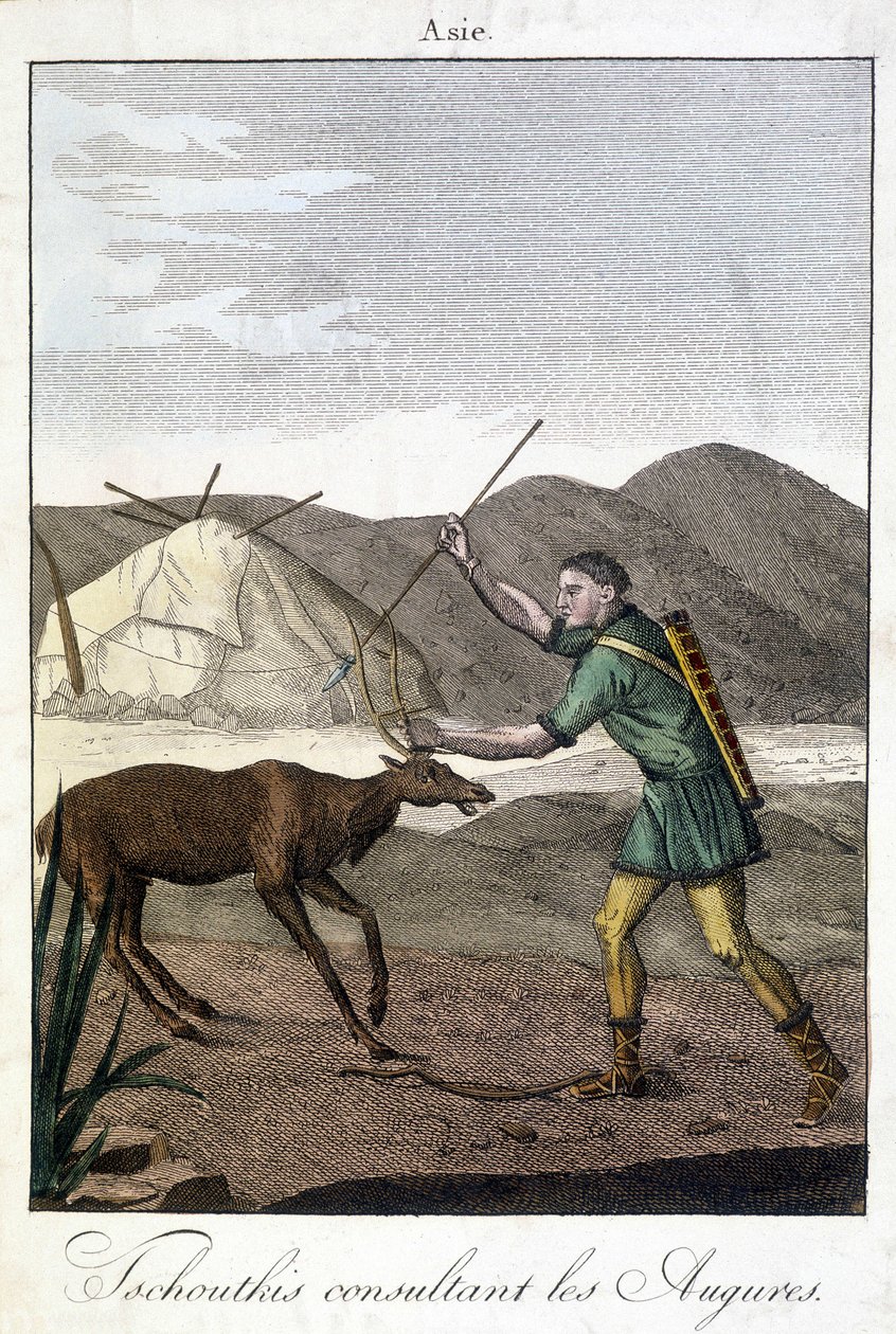 Auspures (Asya) danışmanlık Tschutkis adam. by Unknown artist