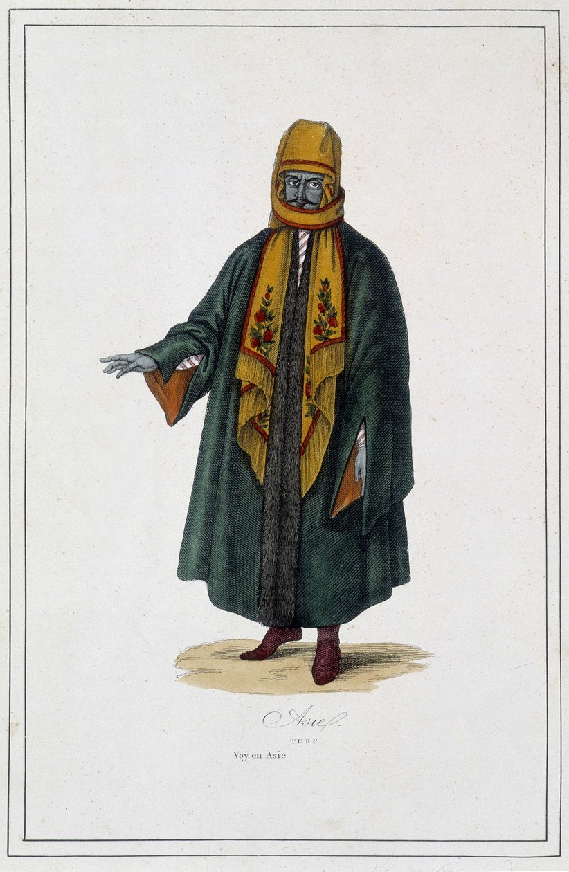 Türkçe - Abbé Paul Jonhanneaud, Librairie des Bons livres tarafından ““Dünyanın halkları”nda” by Unknown artist