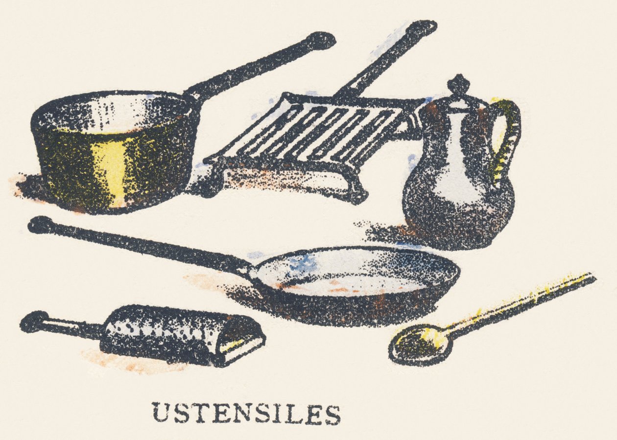 U: mutfak eşyaları by Unknown artist