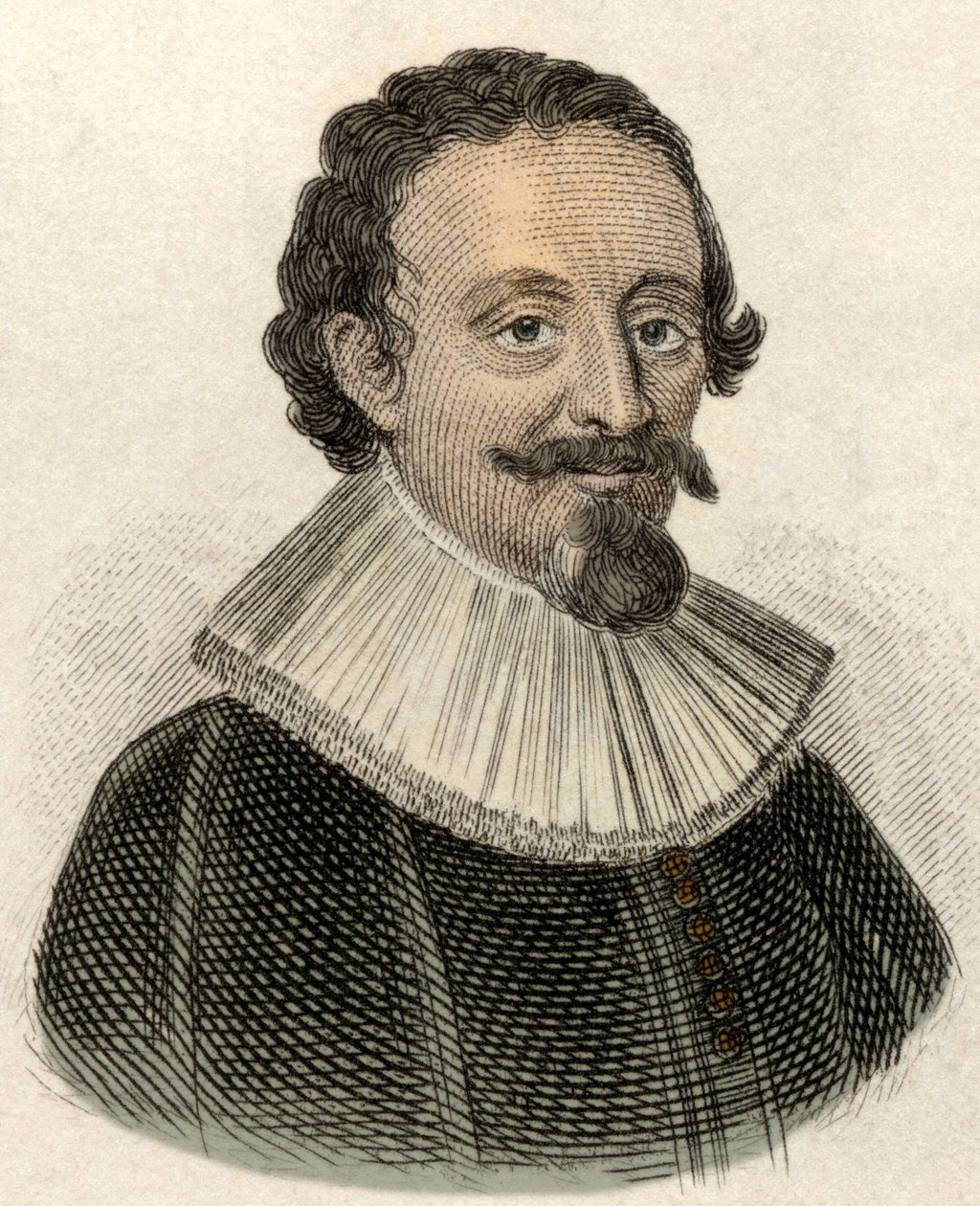 Ugo Grotius (1583-1645) (Huig de Groot), Hollandalı avukat ve diplomat. by Unknown artist