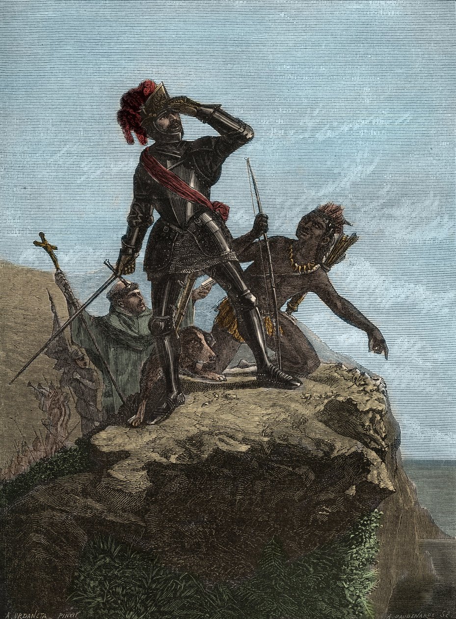 VASCO NUNEZ de BALBOA (1475-1519) - İspanyol kaşif - Balboa 1513
